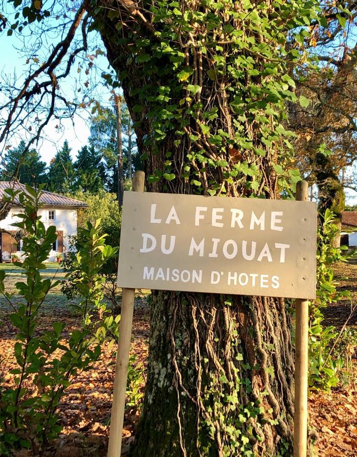 Hotel La Ferme Du Miouat Saint-Julien-en-Born Exterior foto